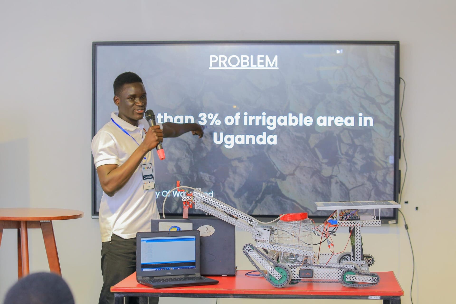 Akili Za Kesho team delivering a hands-on technology session