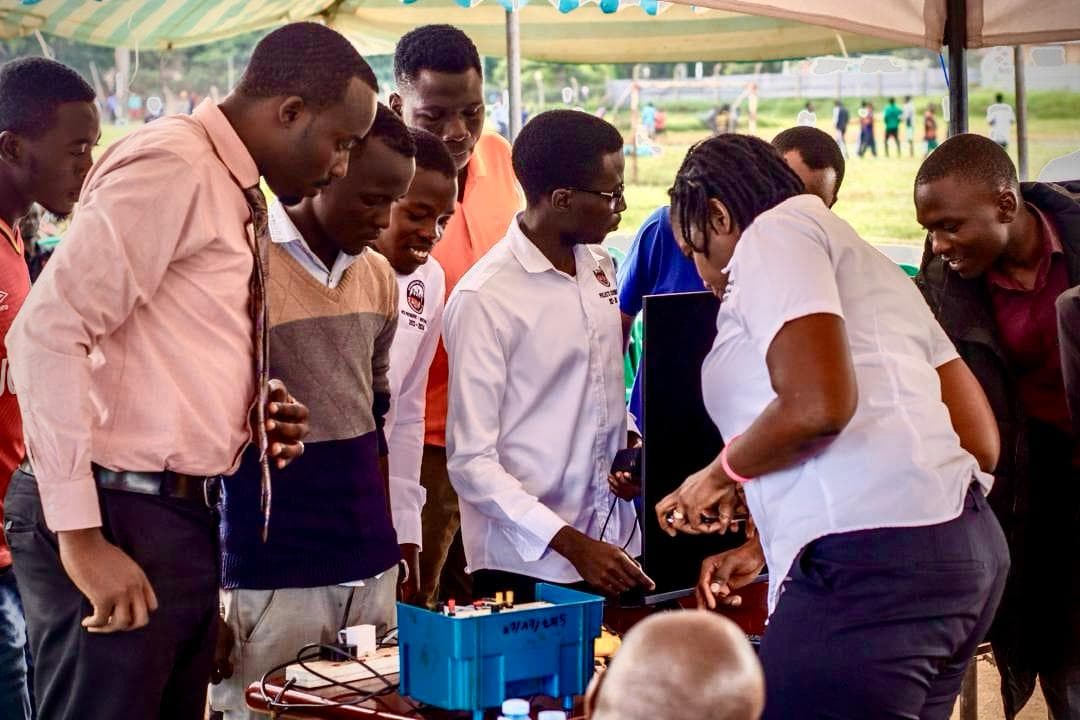 Akili Za Kesho team connecting with the community